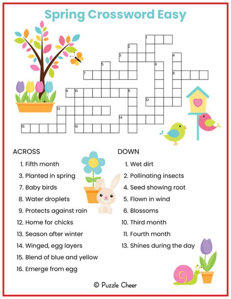 birthplace spring crossword.